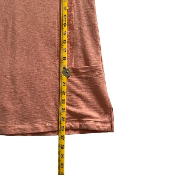 Soft Surroundings Jersey Knit Top Orange Size Medium - Picture 8 of 9